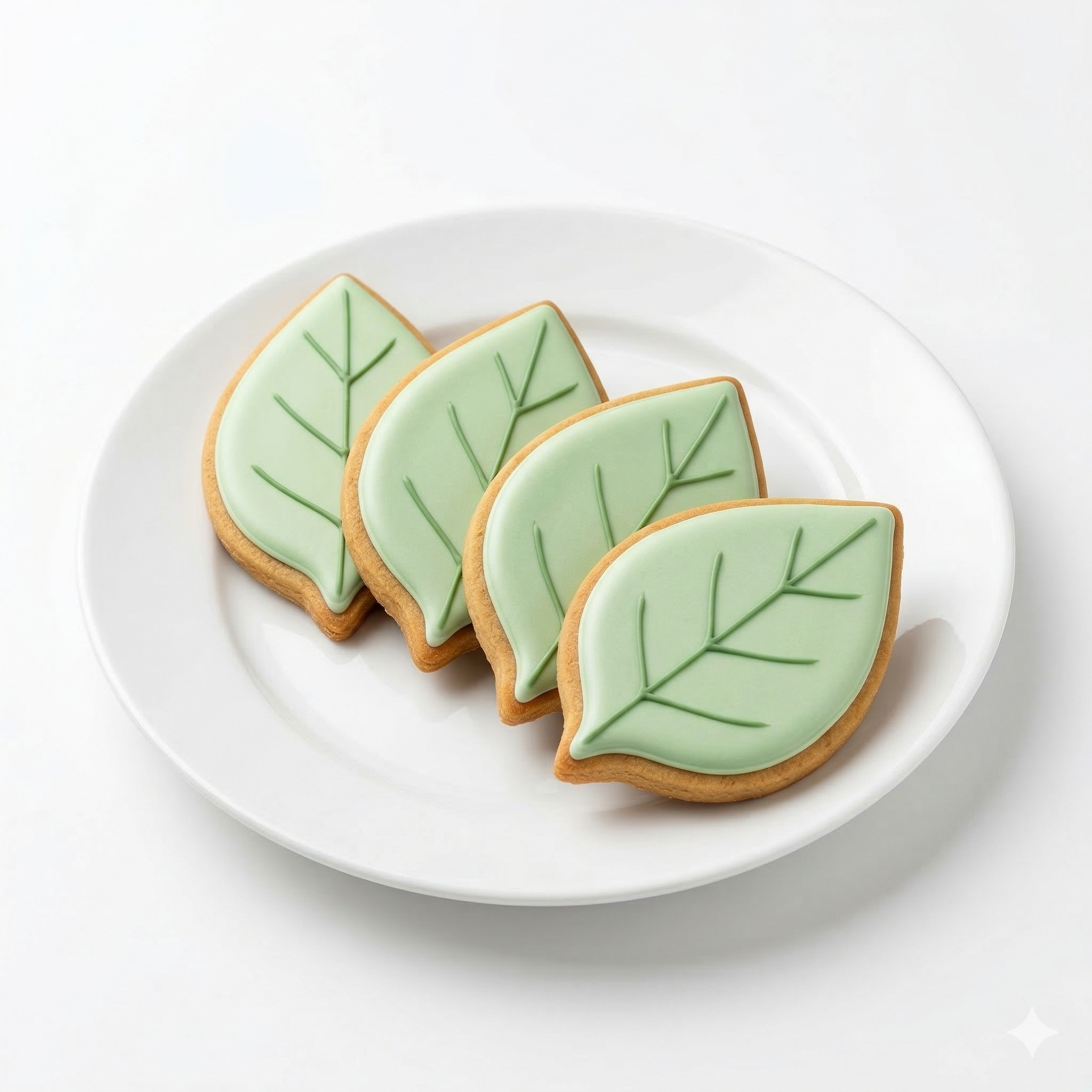 ゆるリーフくんの木漏れ日クッキー